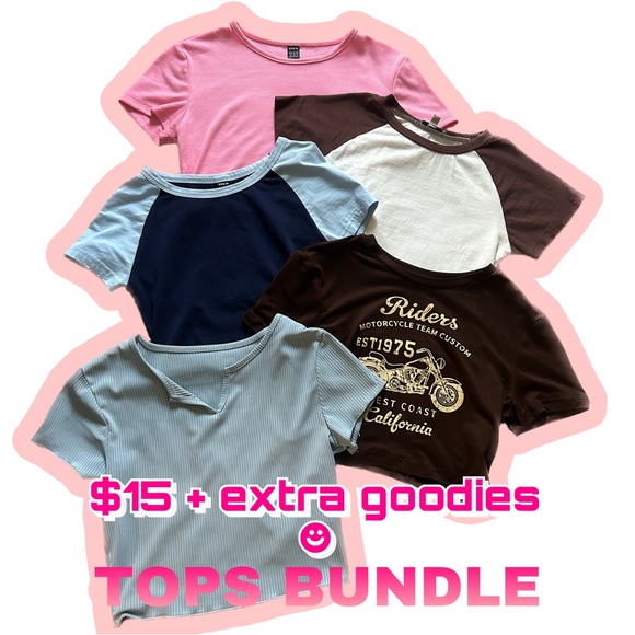 Crop top bundle - Picture 1 of 5